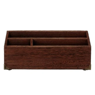 Desktop Storage Unit Wood - Threshold™ 3 Desktop Storage Unit Wood - Threshold™