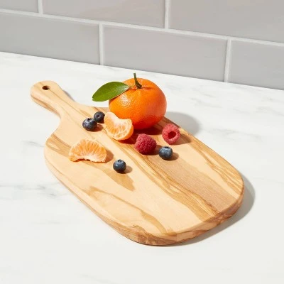 11" X 5" Olivewood Small Serving Board - Threshold™ 3 11" X 5" Olivewood Small Serving Board - Threshold™