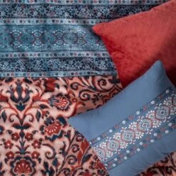 8pc Printed Paisley With Border Comforter Bedding Set Rose/Blue - Threshold™ 10 8pc Printed Paisley With Border Comforter Bedding Set Rose/Blue - Threshold™ -Threshold Shop GUEST a8c8cf28 3278 4770 b8d9 00bb97115491