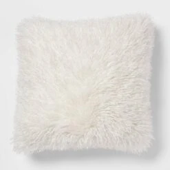 Euro Faux Mongolian Fur Decorative Throw Pillow - Threshold™ -Threshold Shop GUEST abf672e9 c96a 44d6 9aaa 722cc70c4d15