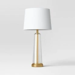 Tapered Fillable Table Lamp With USB (Includes LED Light Bulb) - Threshold™ -Threshold Shop GUEST af0acbb7 e0a2 49b6 a92e 3d458b6f61de