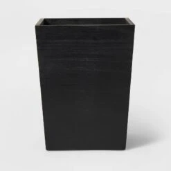 Square Trash Can Black Wood - Threshold™ -Threshold Shop GUEST af73e114 1aa7 4516 9c71 f616309e99c6