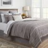 12pc Chambray Matelasse Stripe Comforter & Sheet Bedding Set Gray - Threshold™ 2 12pc Chambray Matelasse Stripe Comforter & Sheet Bedding Set Gray - Threshold™ -Threshold Shop GUEST b27f3a3e 47f8 43ab 839e 70805159cf42