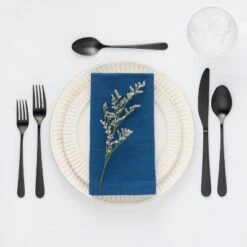 20pc Harrington Flatware Set Black - Threshold™