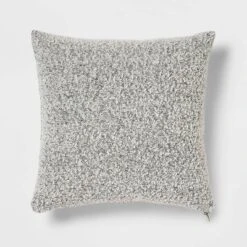 Woven Boucle Square Throw Pillow With Exposed Zipper - Threshold™ -Threshold Shop GUEST b5159cea 2491 4bb4 a2aa af026918a681