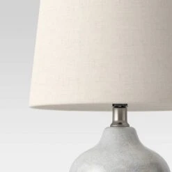 Assembled Ceramic Table Lamp Gray - Threshold™ -Threshold Shop GUEST b5840a57 b2c1 4e90 b715 6f6af5e82654