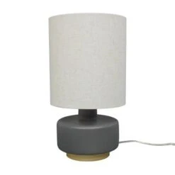 Ceramic Table Lamp With Wood Base - Threshold™ 15 Ceramic Table Lamp With Wood Base - Threshold™ -Threshold Shop GUEST b6650181 1e34 4de1 a404 4ae111a34fcf