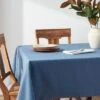 104" X 60" Cotton Tablecloth Blue - Threshold™