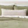 14"x36" Traditional Embroidered Oblong Decorative Pillow Ivory - Threshold™ -Threshold Shop GUEST b6c84d86 e3e9 4fa9 a6fb 669d99c077e3