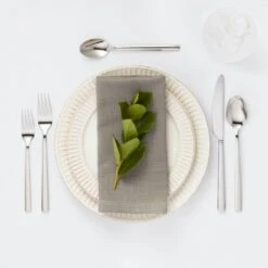 20pc Valona 18/10 Stainless Steel Flatware Set - Threshold Signature™