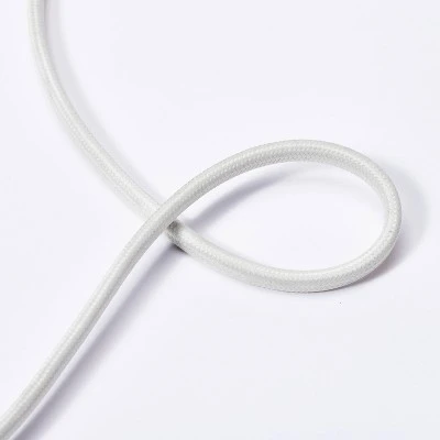 Ceramic Table Lamp With Rattan Shade White - Threshold™ Designed With Studio McGee 6 Ceramic Table Lamp With Rattan Shade White - Threshold™ Designed With Studio McGee - Image 4