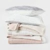 Reversible Cotton Stripe Quilt Collection - Threshold™ 2 Reversible Cotton Stripe Quilt Collection - Threshold™ -Threshold Shop GUEST b8ccb283 2195 4fc7 852f b1fe27727bba