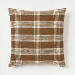 Woven Plaid Square Throw Pillow With Zipper Pull - Threshold™ Designed With Studio McGee 10 Woven Plaid Square Throw Pillow With Zipper Pull - Threshold™ Designed With Studio McGee -Threshold Shop GUEST bdcb3ad6 b29d 498b a4db ec52e4deac8b