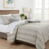 7pc Reversible Printed Stripe Comforter Bedding Set With Sheets Gray - Threshold™ -Threshold Shop GUEST be916f2b b6e1 43db b1f8 47014f548058