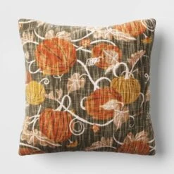 Printed Pumpkin Square Throw Pillow - Threshold™ -Threshold Shop GUEST bf4d1b20 b462 4543 9090 f812794020c1