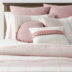 8pc Stripe Boho Comforter Set Mauve - Threshold™ -Threshold Shop GUEST c7aff78e 3b9e 4586 948f 57e29f9638b7