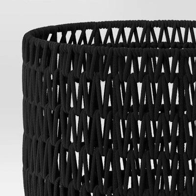 Rope Basket Black - Threshold™ 4 Rope Basket Black - Threshold™ - Image 2