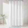 Dyed Clipped Diamond Shower Curtain White - Threshold™ -Threshold Shop GUEST d8f9a33c 8097 4e38 8258 681bd1310231