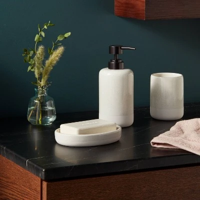 3pc Modern Coordinate Bath Bundle Set - Threshold™ 3 3pc Modern Coordinate Bath Bundle Set - Threshold™