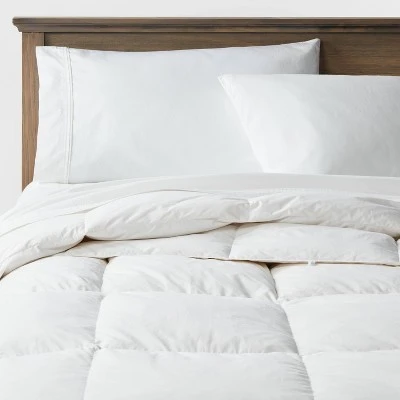 Performance Down & Feather Blend All Season Duvet Comforter Insert - Threshold™ 7 Performance Down & Feather Blend All Season Duvet Comforter Insert - Threshold™ - Image 5