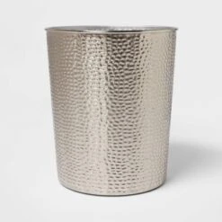 Solid Hammered Wastebasket - Threshold™ -Threshold Shop GUEST dbc00f62 6616 42db 9329 cd7c8d978912