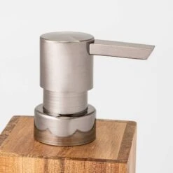 Medium Acacia Soap Pump Natural - Threshold™ -Threshold Shop GUEST dc33790e 267c 43d1 bf10 f6dd1974eefc