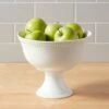80oz Porcelain Beaded Footed Serving Bowl White - Threshold™ -Threshold Shop GUEST dc49720a 7f06 41dc a93c 997a83b659ed