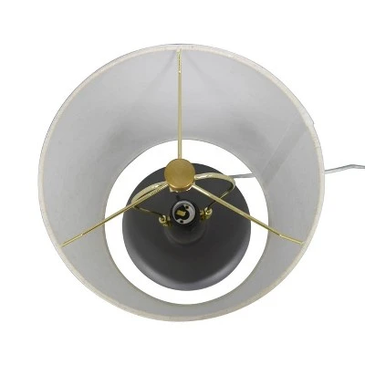 Ceramic Table Lamp With Wood Base - Threshold™ 9 Ceramic Table Lamp With Wood Base - Threshold™ - Image 7