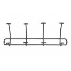 Bent Wire 4 Hooks Rail Black - Threshold™
