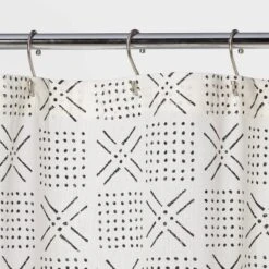 Shapes Shower Curtain White - Threshold™ -Threshold Shop GUEST e38afc4b 73d9 4b36 99e0 d504cc95dd92