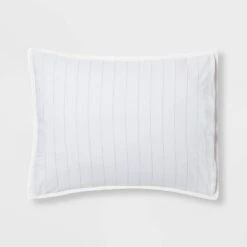 Reversible Cotton Stripe Quilt Sham - Threshold™ -Threshold Shop GUEST e4cf0cec a450 4cc1 91b4 45e3f6a809e4