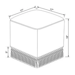 Westchester Fringe Cube - Threshold™ Designed With Studio McGee -Threshold Shop GUEST e62a4ff7 76f6 4b24 887f f28aab6e03a5