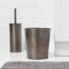 Aluminum Toilet Brush And Holder Set With Aged Metal Finish Gray - Threshold™ -Threshold Shop GUEST e789256d 9d9a 4132 b857 ebda495f5aa8