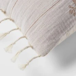 14"x36" Traditional Embroidered Oblong Decorative Pillow Ivory - Threshold™ 7 14"x36" Traditional Embroidered Oblong Decorative Pillow Ivory - Threshold™ -Threshold Shop GUEST ea9a9a2d 788e 4a97 9a9e fe07da5bf340