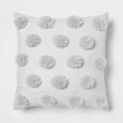 4pc Clipped Stripe Poms Comforter Bedding Set - Threshold™ -Threshold Shop GUEST ebdd16c5 02e5 4e9b 909f 1ad3fdf0fdc4