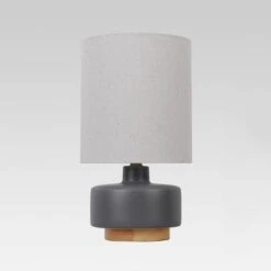 Ceramic Table Lamp With Wood Base - Threshold™ 20 Ceramic Table Lamp With Wood Base - Threshold™ -Threshold Shop GUEST f17c85f1 1416 4799 82f9 1cf8df38fa99