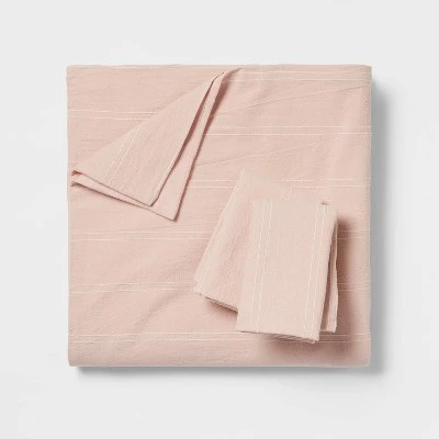 Simple Woven Stripe Duvet & Sham Set - Threshold™ 5 Simple Woven Stripe Duvet & Sham Set - Threshold™ - Image 3