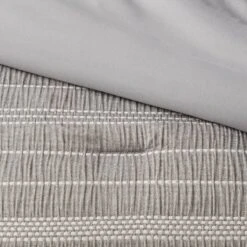 12pc Chambray Matelasse Stripe Comforter & Sheet Bedding Set Gray - Threshold™ 14 12pc Chambray Matelasse Stripe Comforter & Sheet Bedding Set Gray - Threshold™ -Threshold Shop GUEST f59e7d48 b0ee 4ce0 8269 0dd68763ac49