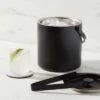 94oz Metal Ice Bucket Black - Threshold™
